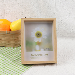 Good price rectangle 6*8inch photo frame picture frame for home decor