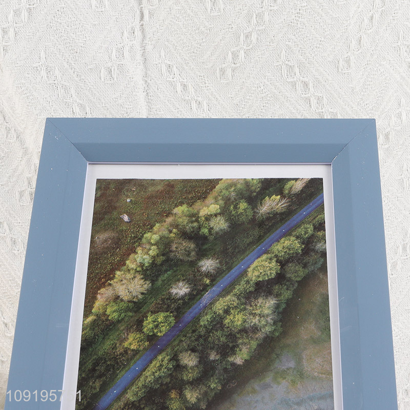 Yiwu market rectangle home decor 5*7inch photo frame picture frame