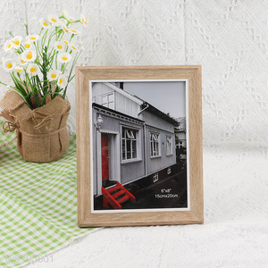Latest products home decor plastic 6*8inch photo frame picture frame