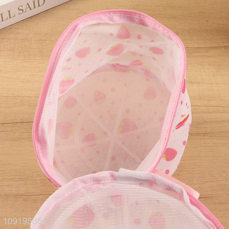 Low price polyester mesh laundry bags underwear bra bag for washing machine