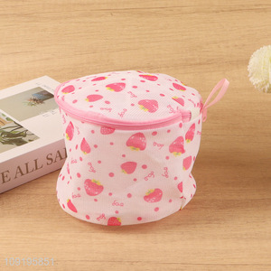 Low price polyester mesh laundry bags underwear bra bag for washing machine