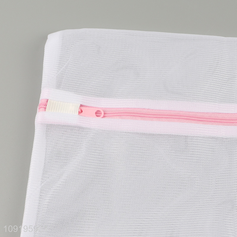 Yiwu market 3pcs household polyester mesh laundry bag set