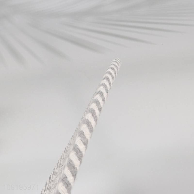 Factory price round home kitchen cotton thread place mat hot pot pad