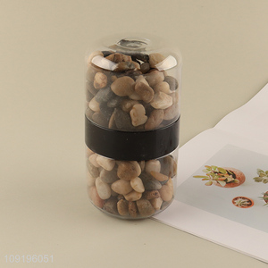 Factory Supply 8mm Natural Rive Socks Fish Tank Filler Stones Garden Decor