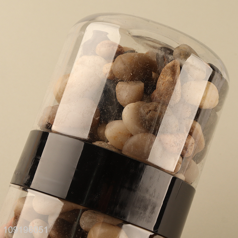 Factory Supply 8mm Natural Rive Socks Fish Tank Filler Stones Garden Decor