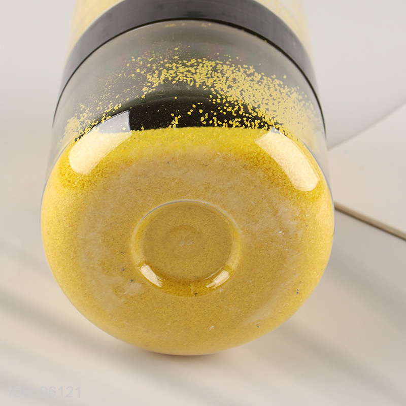 Wholesale No.6 Colored Sand Vase Filler Event Decor Yolk Yellow Colored Sand