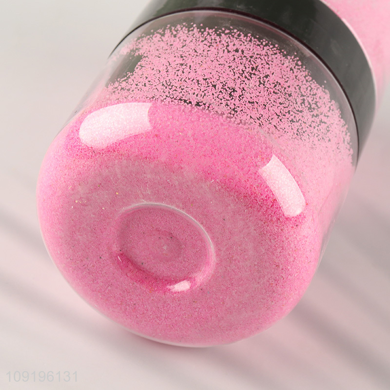 China Imports No.6 Colored Sand Terrarium Centerpiece Filler Pink Colored Sand