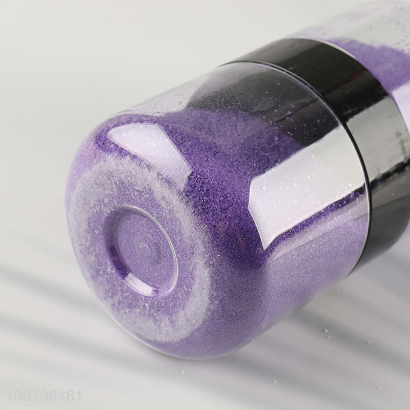 Hot Selling No.6 Colored Sand Vase Filler Dyed Sand Purple Colored Sand