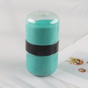 New Product No.6 Colored Sand Terrarium Centerpiece Dark Green Colored Sand