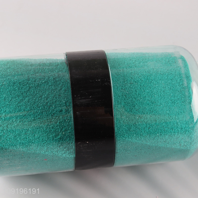 New Product No.6 Colored Sand Terrarium Centerpiece Dark Green Colored Sand