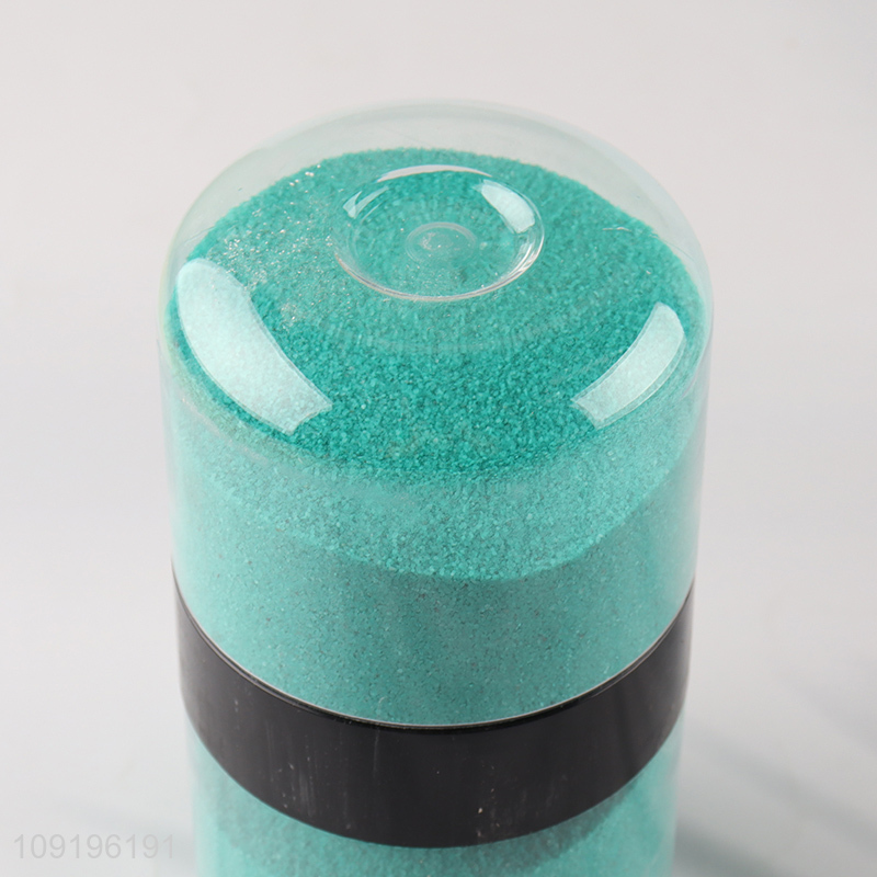 New Product No.6 Colored Sand Terrarium Centerpiece Dark Green Colored Sand