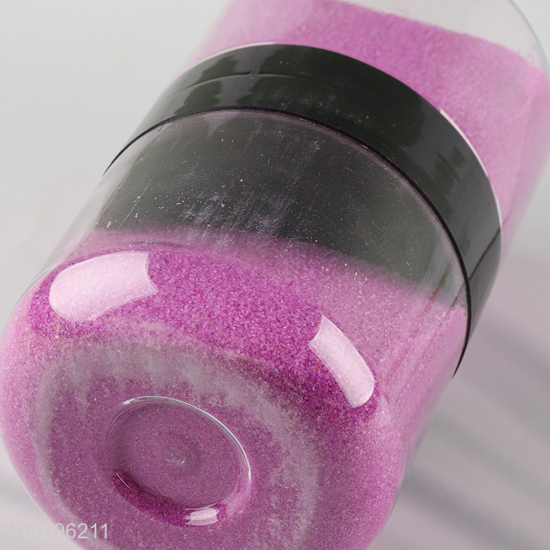 Factory Price No.6 Colored Sand Terrarium Centerpiece Fuchsia Colored Sand