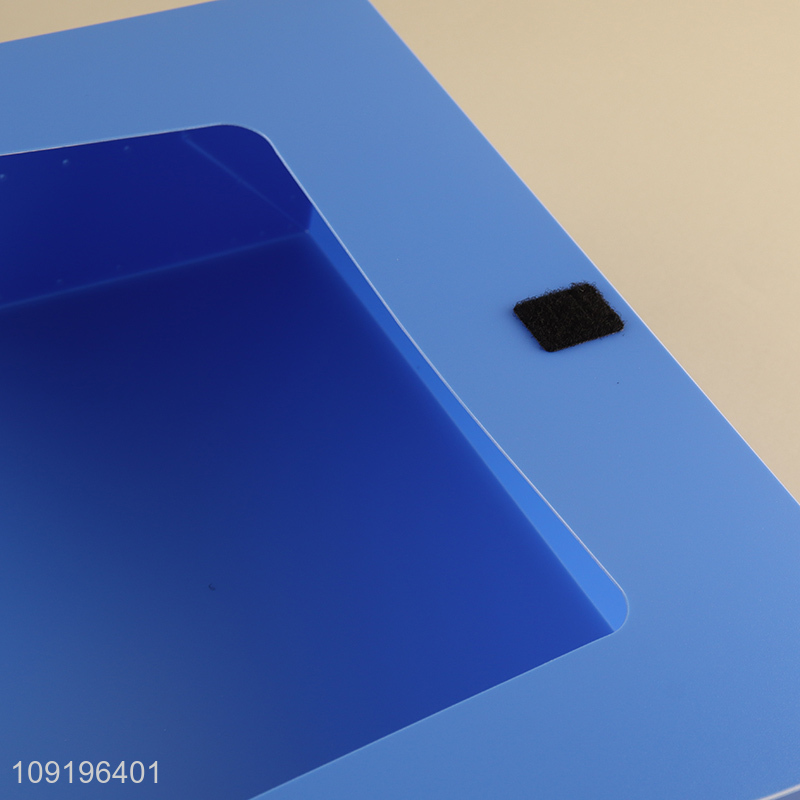 Onine Wholesale A4 Storage File Box Plastic Archives Case with Lid