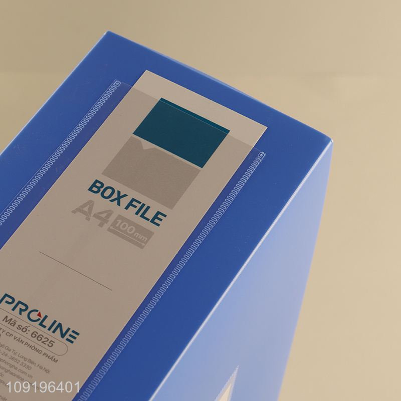 Onine Wholesale A4 Storage File Box Plastic Archives Case with Lid