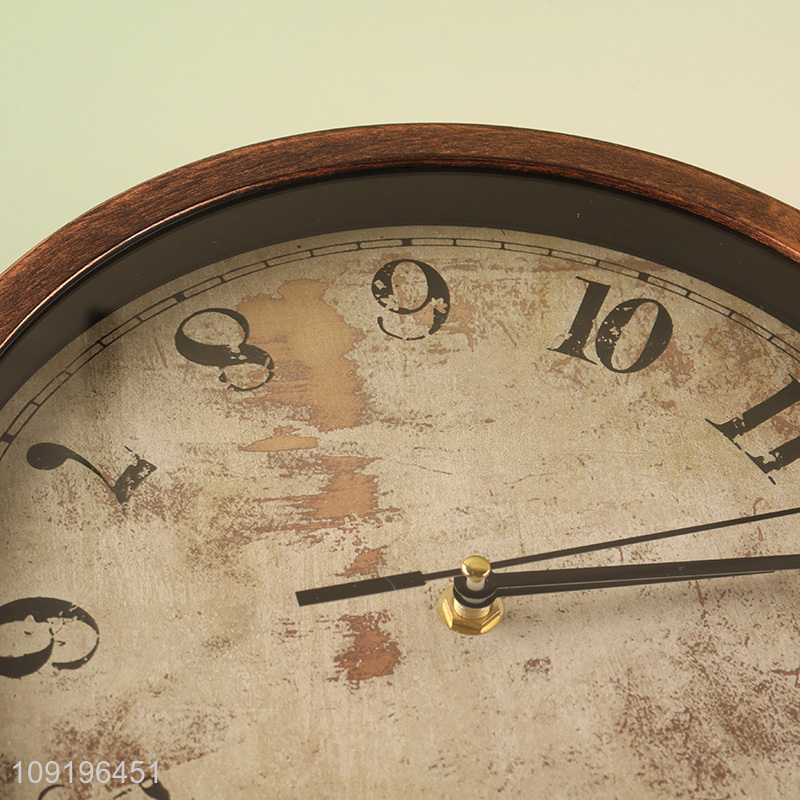 Hot Selling Round Wall Clock Vintage Wall Clock for Home Decor