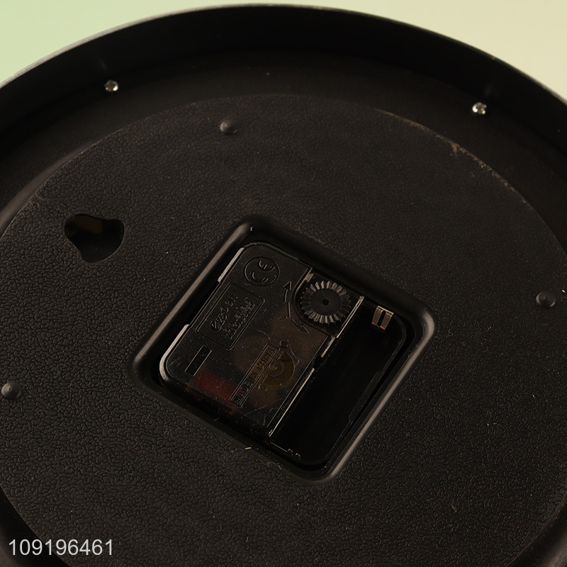 High Quality Round Wall Clock Vintage Battery Operated Wall Clock