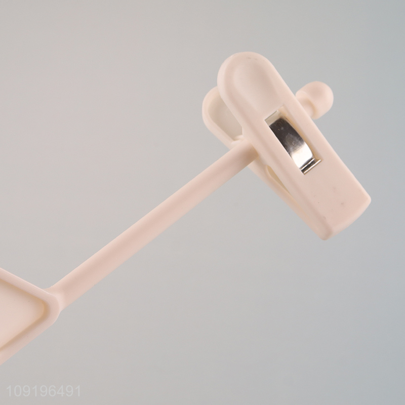 Factory Price Plastic Pant Hanger Non-Slip Space Saving Skirt Hanger