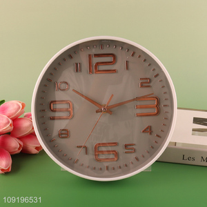 New Arrival Round Wall Clock Silent Analog Quartz Wall Clock