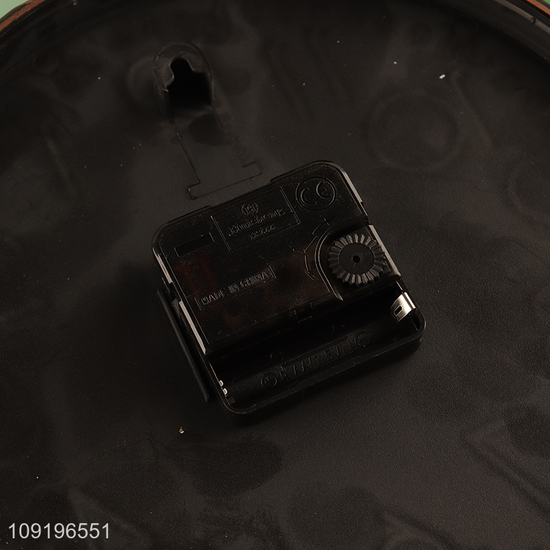 New Product Round Wall Clock Battery Operated Analog Wall Clock