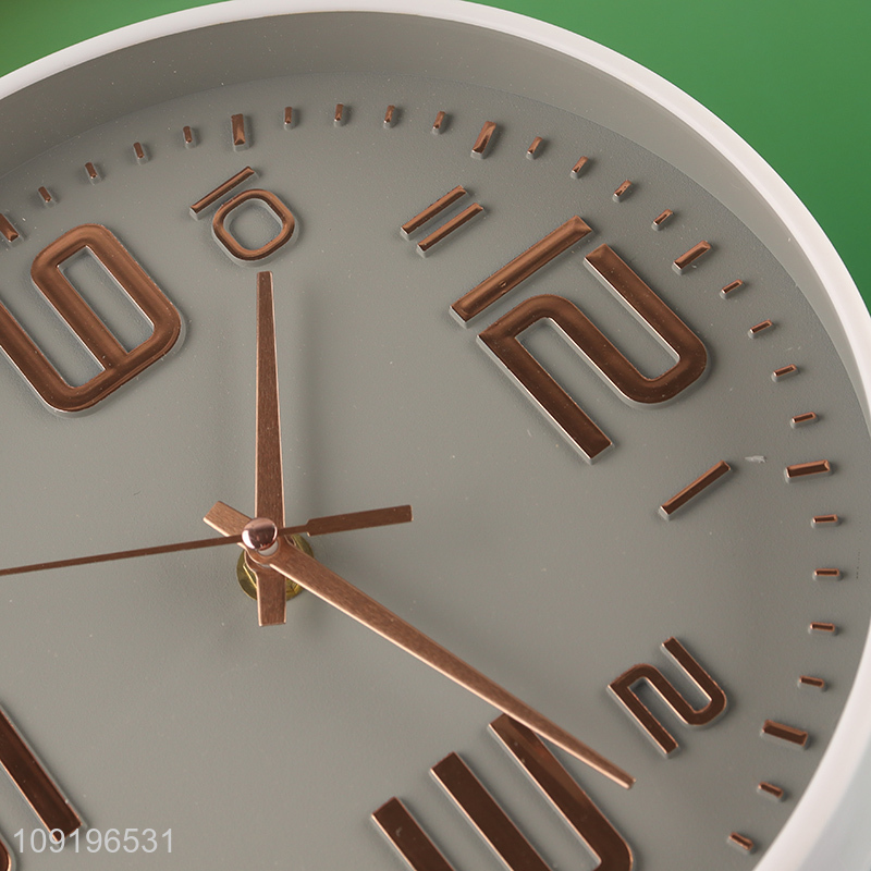 New Arrival Round Wall Clock Silent Analog Quartz Wall Clock