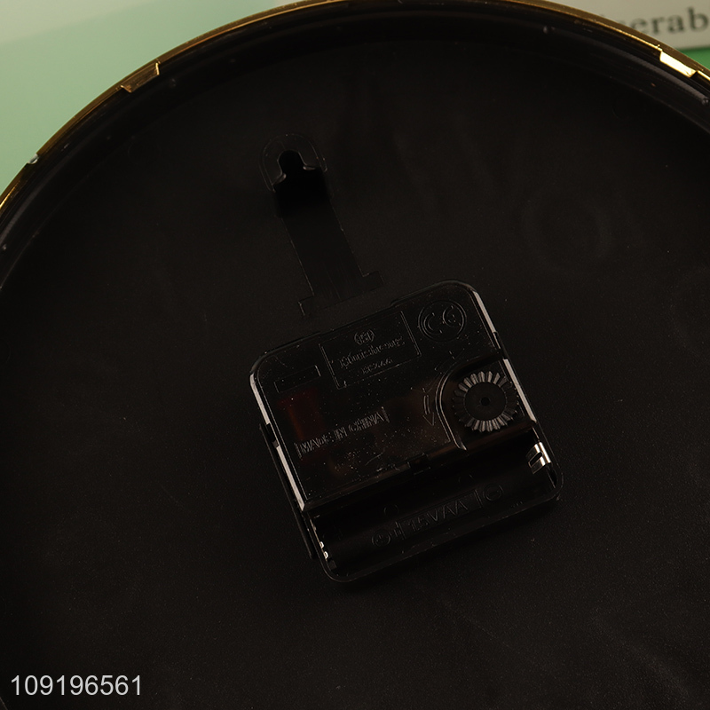 High Quality Round Quartz Wall Clock for Home Kitchen Bedroom