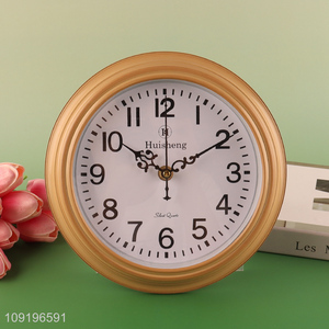 Factory Supply Round Modern Wall Clock Analog Quartz Wall Clock