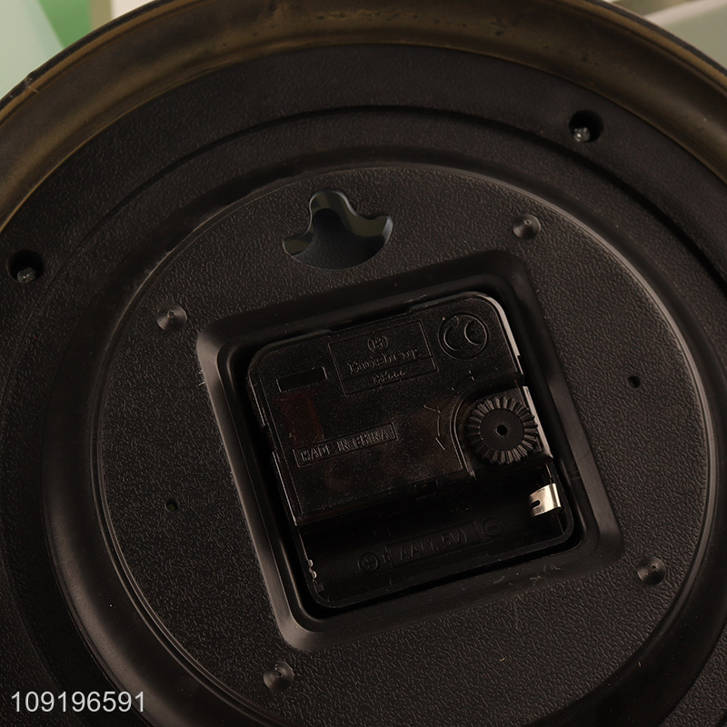 Factory Supply Round Modern Wall Clock Analog Quartz Wall Clock