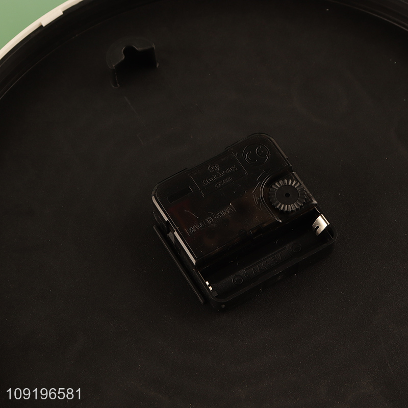 China Imports Round Battery Operated Wall Clock for Home Office