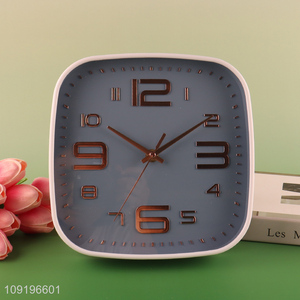 Online Wholesale Square Wall Clock for Living Room Kitchen Decoration