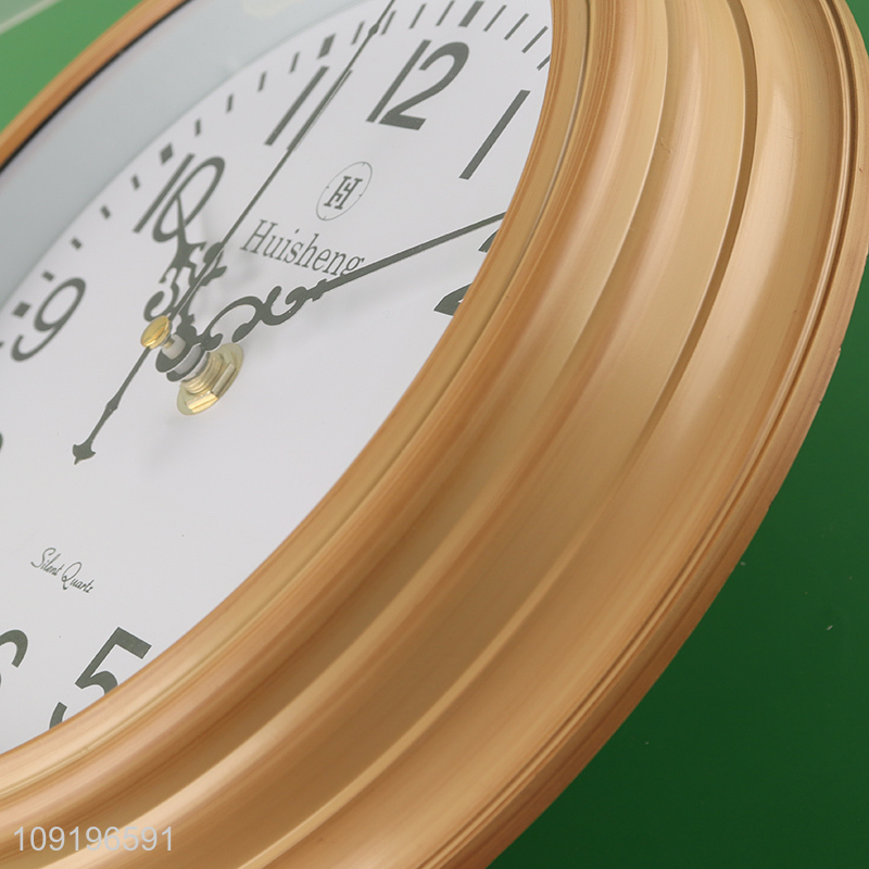 Factory Supply Round Modern Wall Clock Analog Quartz Wall Clock