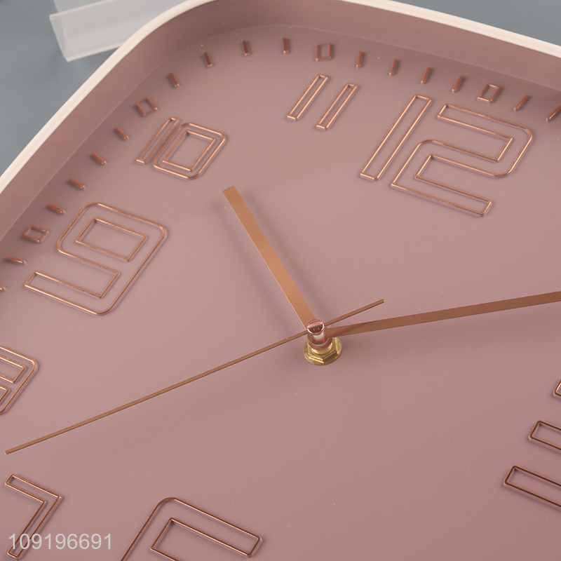 Online Wholesale SquareRound Modern Wall Clock Analog Quartz Wall Clock