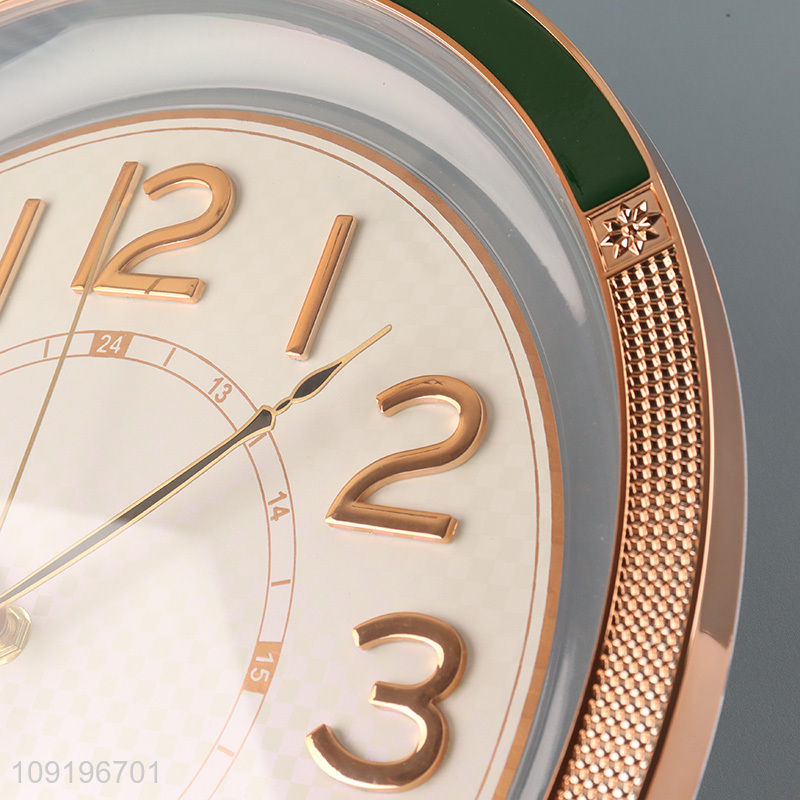 Good Quality Round Wall Clock for Living Room Kitchen Decoration