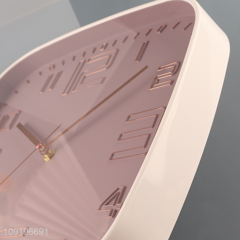 Online Wholesale SquareRound Modern Wall Clock Analog Quartz Wall Clock