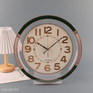 Good Quality Round Wall Clock for Living Room Kitchen Decoration