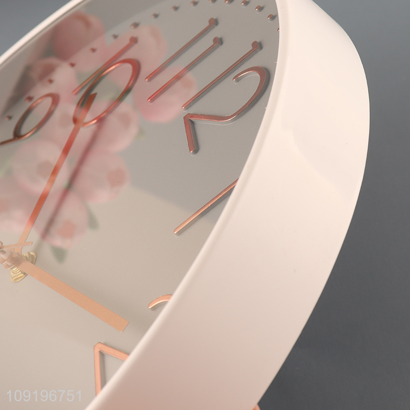 Factory Price Round Wall Clock Battery Operated Analog Wall Clock