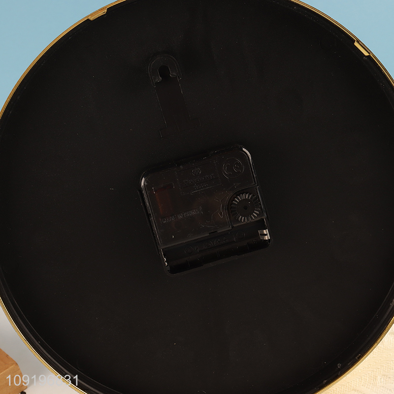 High Quality Round Wall Clock Silent Analog Quartz Wall Clock