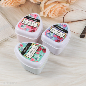 Hot selling long lasting car gel air freshener wholesale