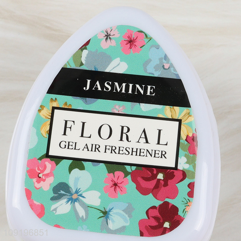 Hot selling long lasting car gel air freshener wholesale