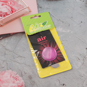Yiwu market long lasting peach air freshener scented ball for sale