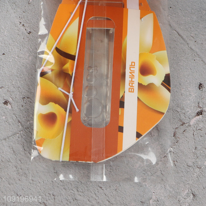 Hot products hanging card air freshener perfume for sale