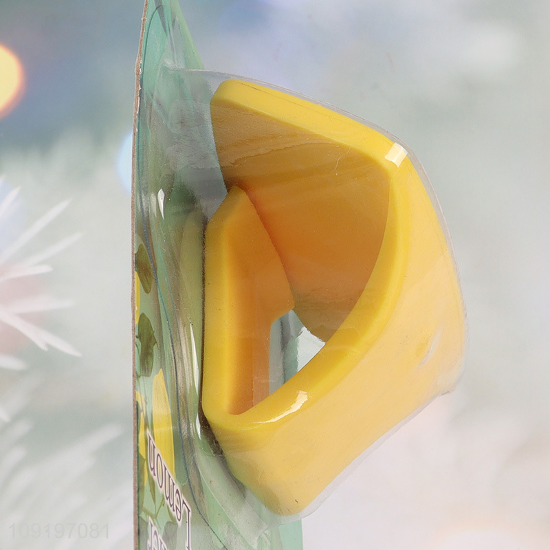 Yiwu market long lasting lemon car air freshener fragrance clips