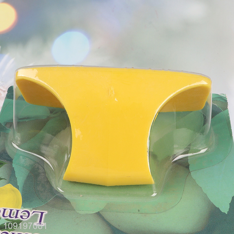 Yiwu market long lasting lemon car air freshener fragrance clips