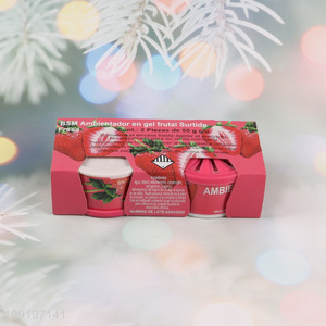 Best sale long lasting strawberry car air freshener wholesale