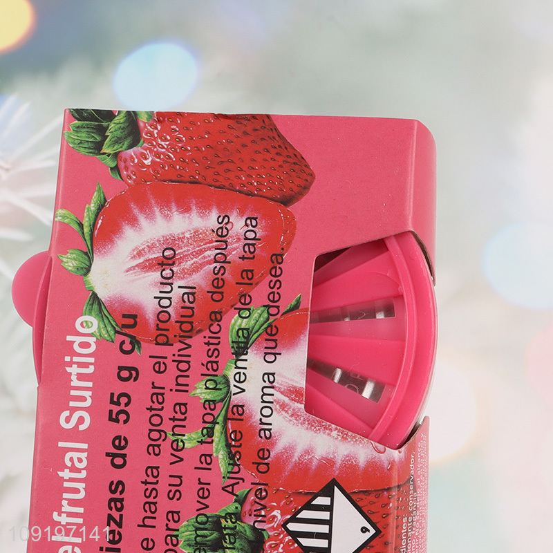 Best sale long lasting strawberry car air freshener wholesale