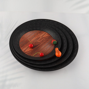 Factory Supply Serving Tray Plastic Serving Platter for Parties Dinner