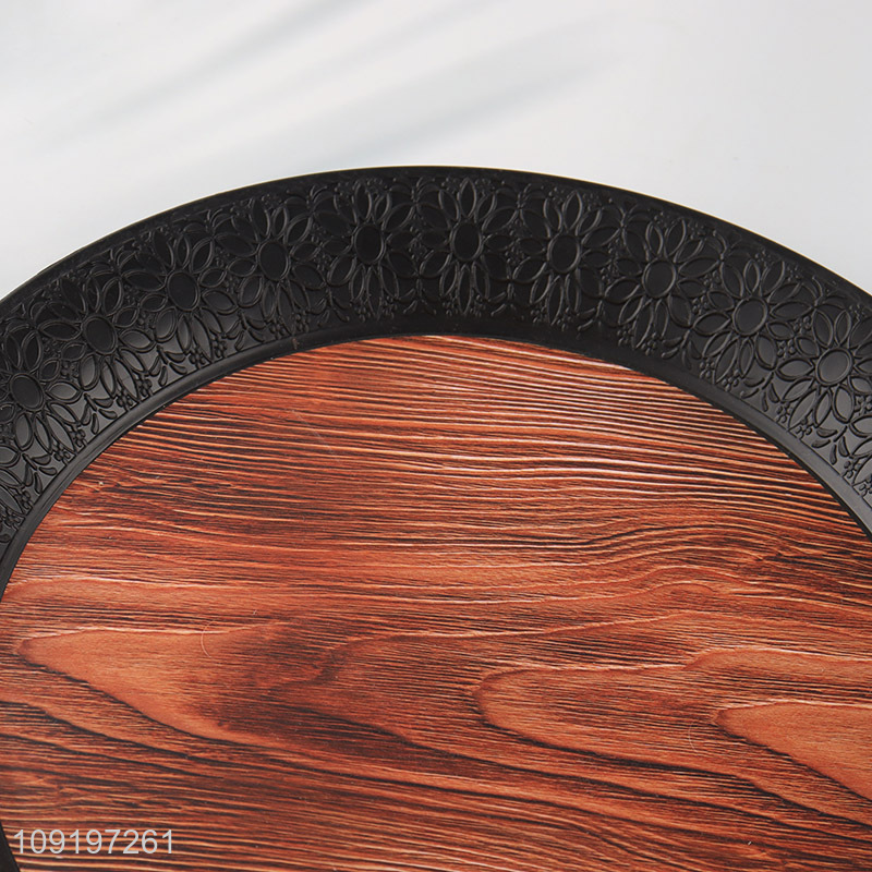 Factory Supply Serving Tray Plastic Serving Platter for Parties Dinner