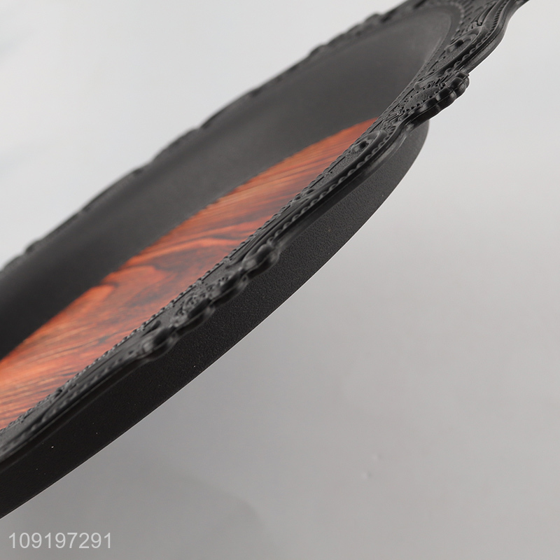 New Arrival Plastic Serving Tray Reusable Plastic Dessert Serving Tray