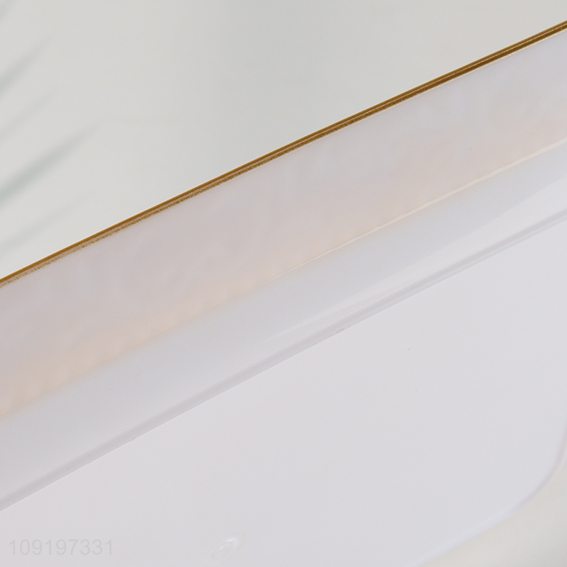 Factory Price Plastic Serving Tray Reusable Serving Platter for Desserts