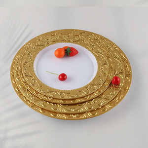 Good Quality Serving Tray Plastic Serving Platter for Fruits Snacks