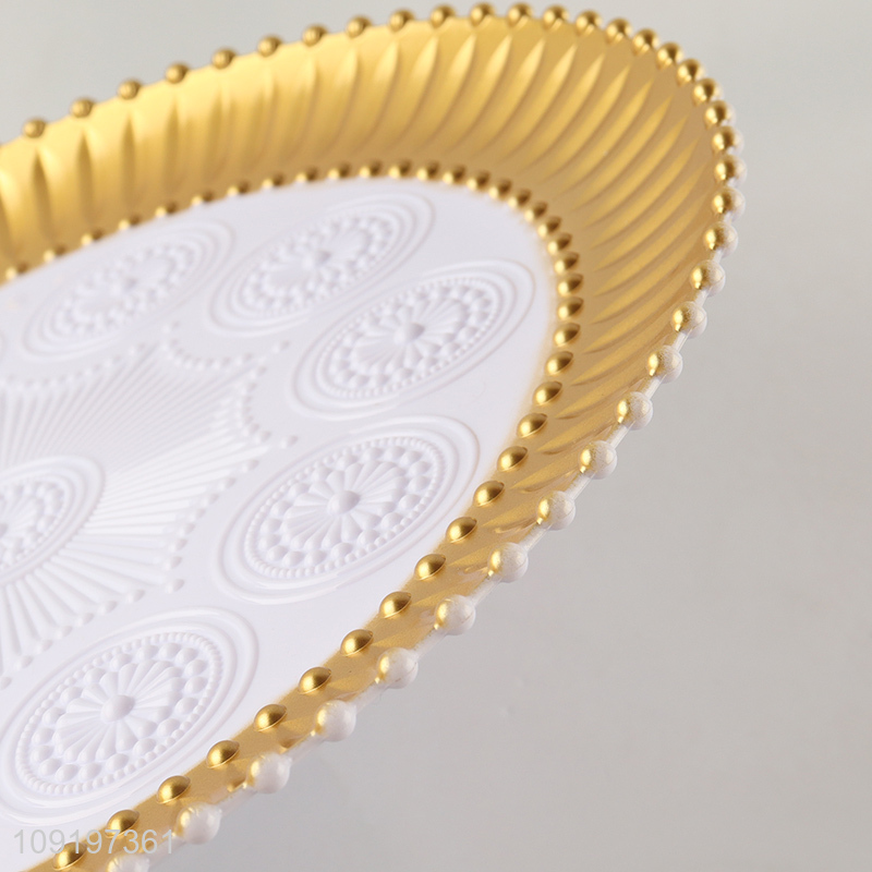 Online Wholesale Plastic Serving Tray for Parties Wedding Baby Shower